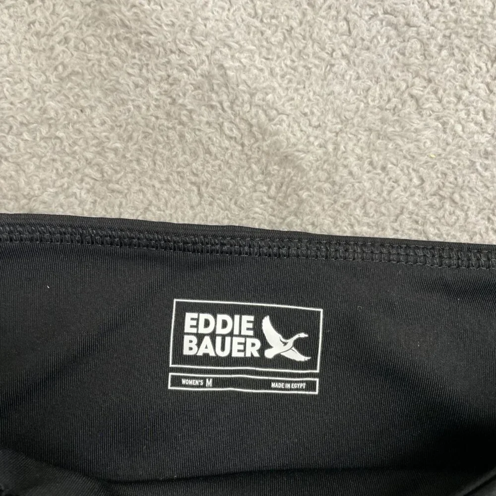 Eddie Bauer Trail Tight Women's M Black High-Waisted Active Leggings  N0395 - Picture 6 of 9